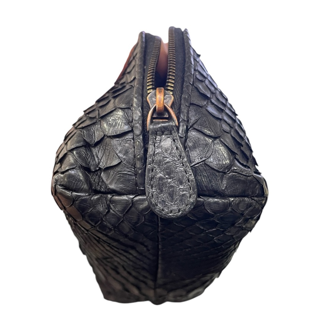 Authentic Bottega Veneta Black Python Cosmetics C… - image 5